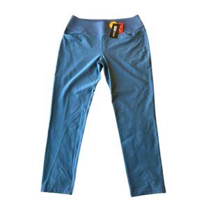 Puma PWRSHAPE Woven Golf Pants Stretch Womens XL Evening Sky NWT